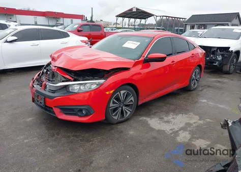 2017 Honda Civic Ex-T from USA, damaged, VIN 2HGFC1F30HH656913